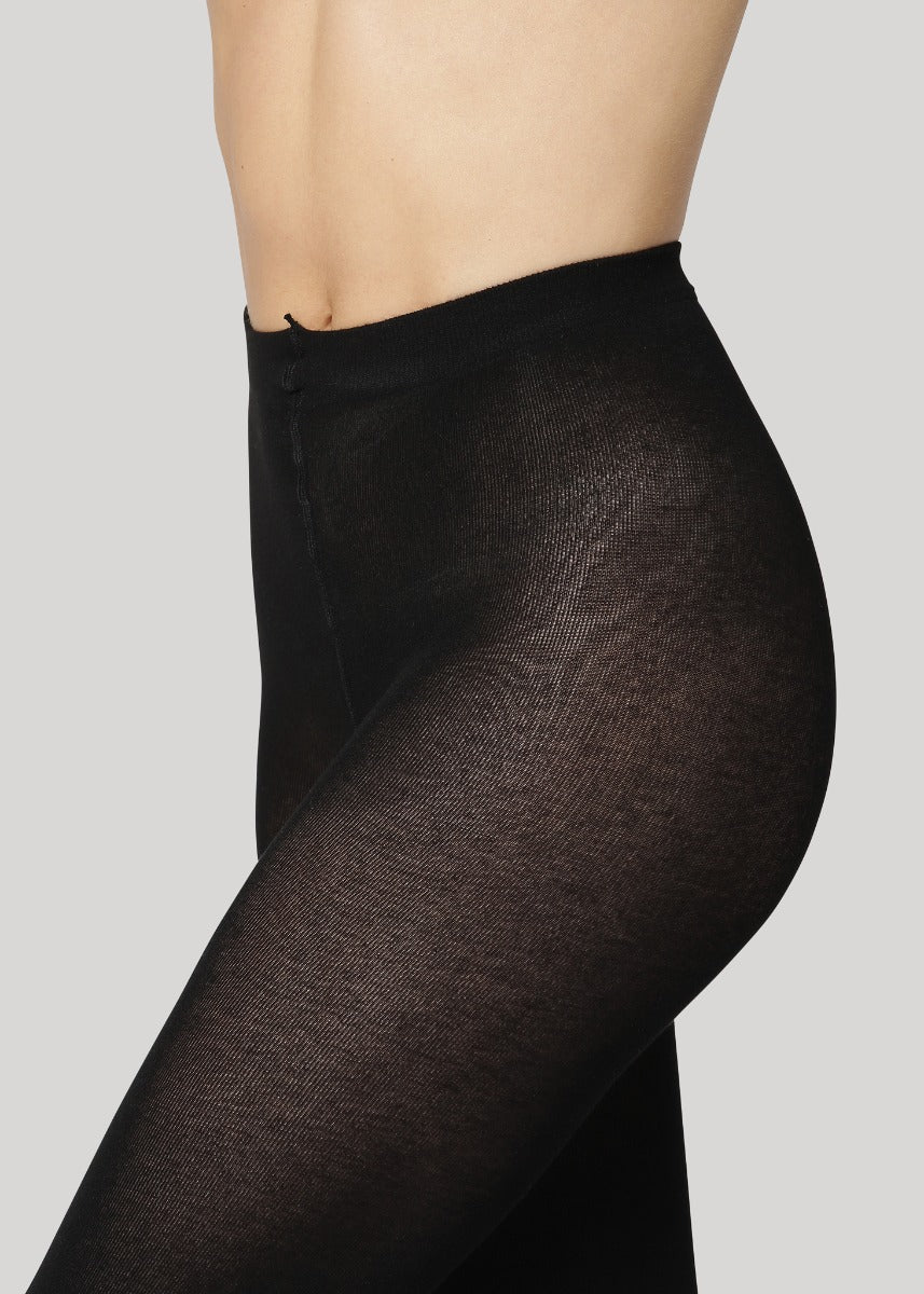 Simone Cashmere strømpebukser - sort - Image 3
