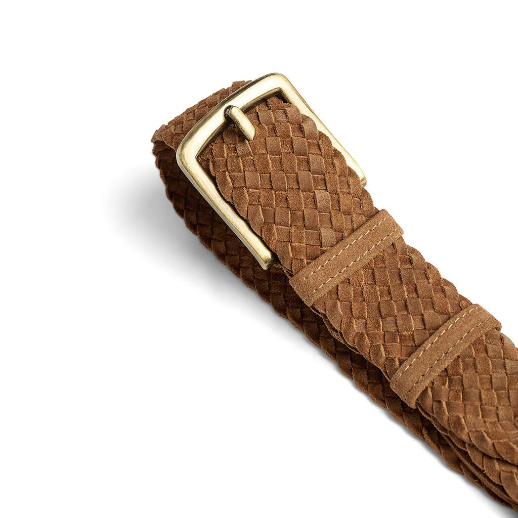 Jeans bælte - Cognac - Image 2