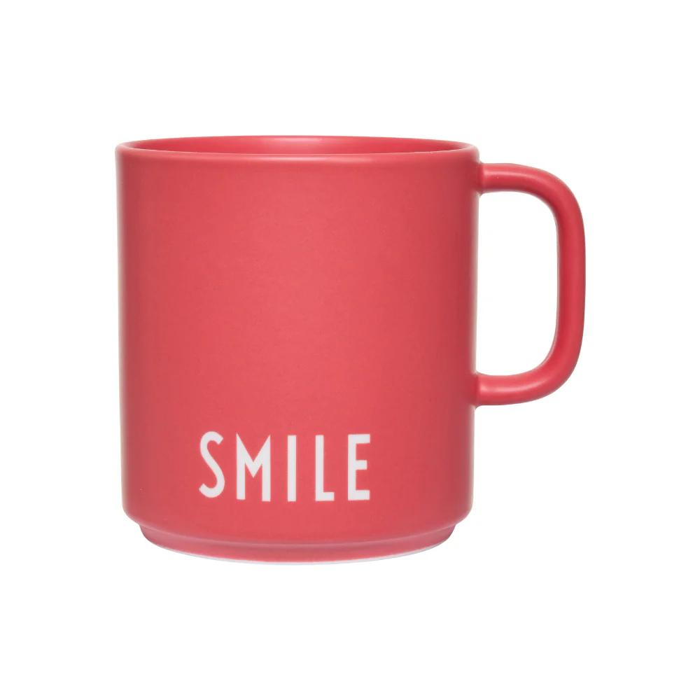 Favourite cup, Smile - rød