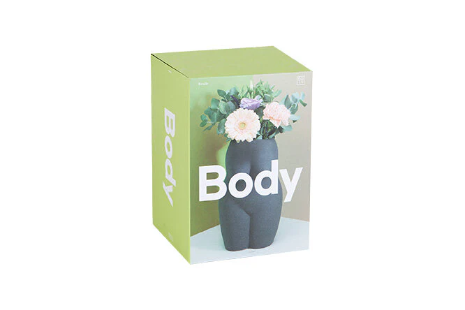 Body vase, sort - H26 cm. - Image 6