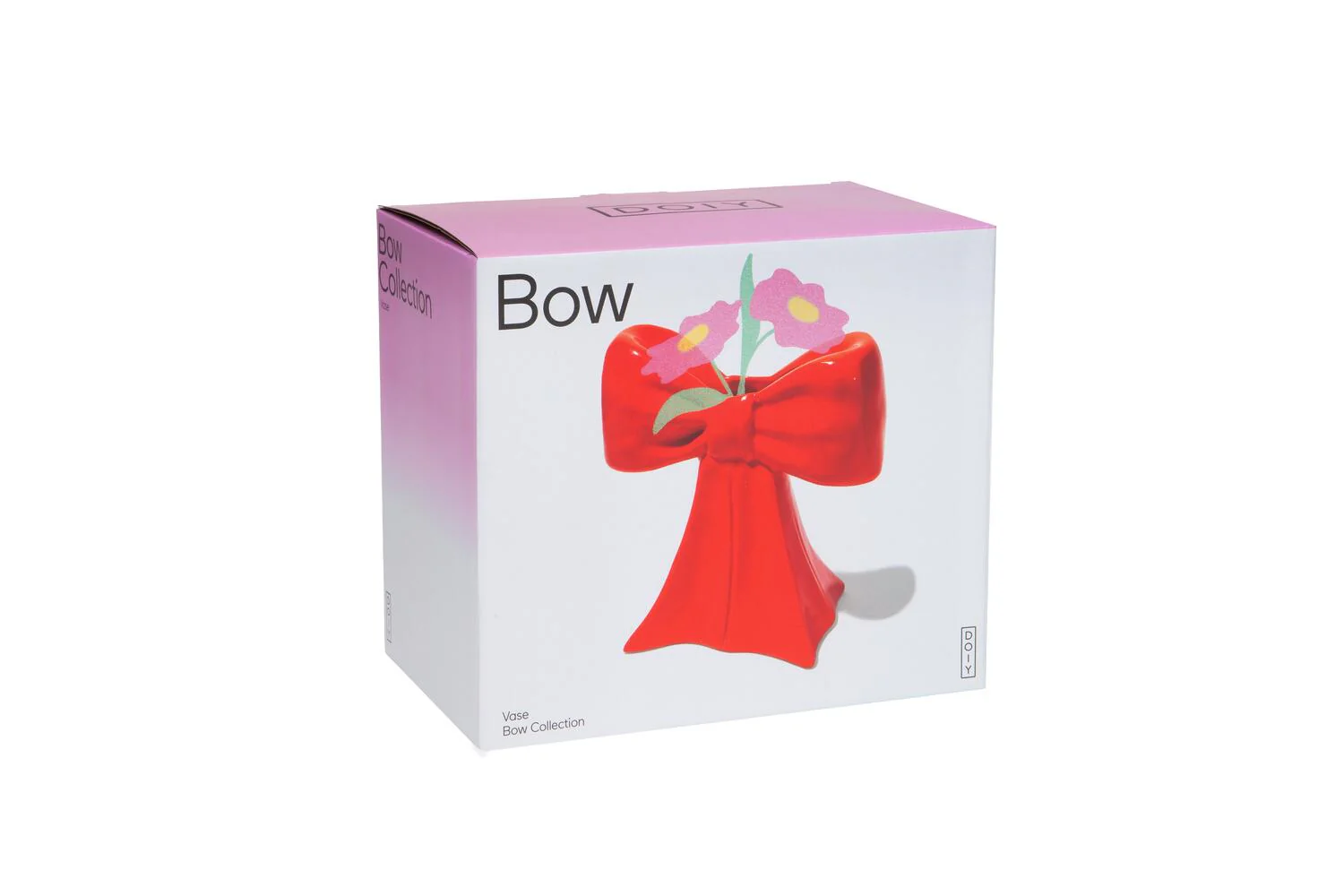 Bow Vase - rød - Image 12