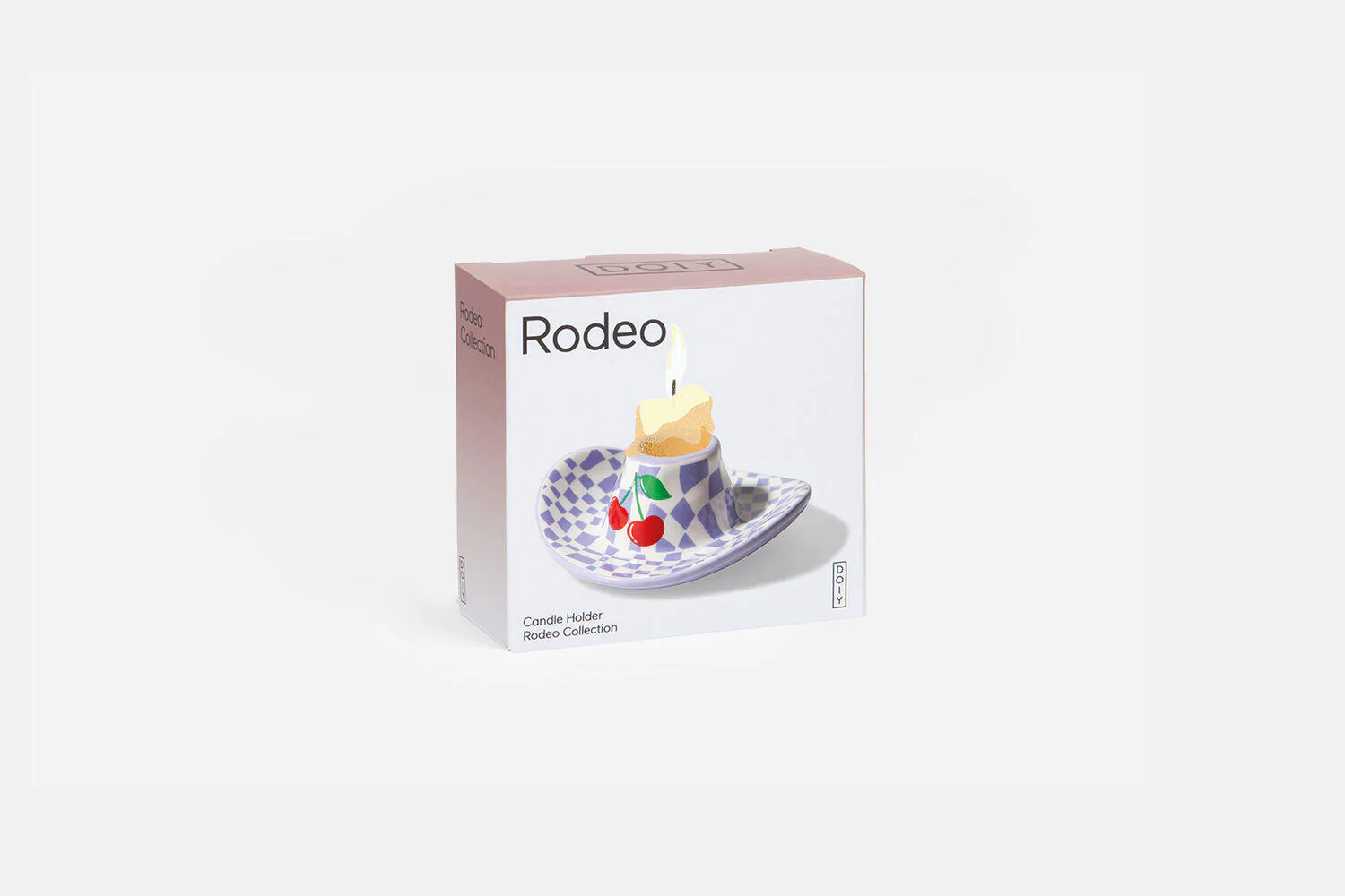 Rodeo Cowboy Hat Lysestag - lilla - Image 3