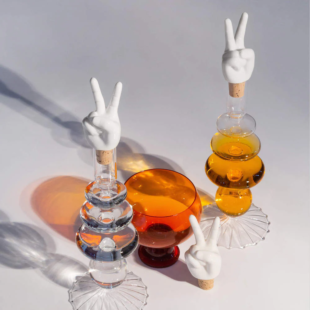 Flaskeprop - Peace Hands - Image 2