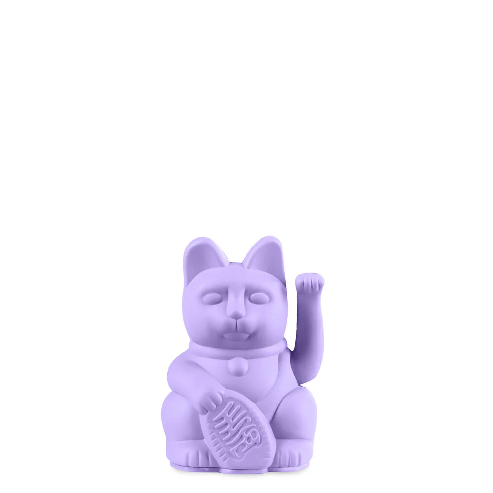 Maneki-Neko kat, mini - lilla