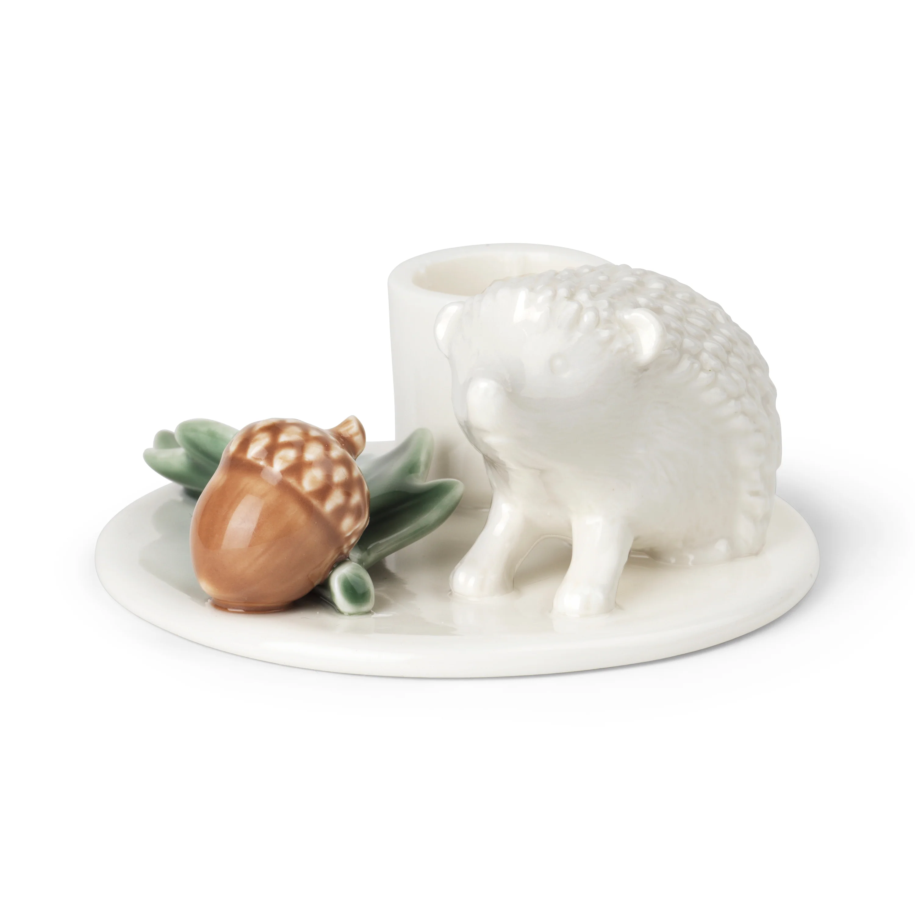 Winter Stories Hedgehog lysestage - hvid/grøn