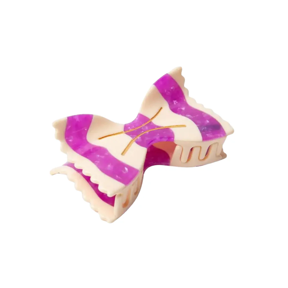 Farfalle hårklemme - lilla