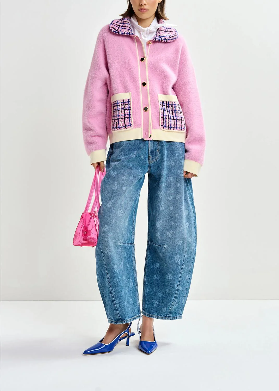 Joilu cardigan - Cotton Candy - Image 7