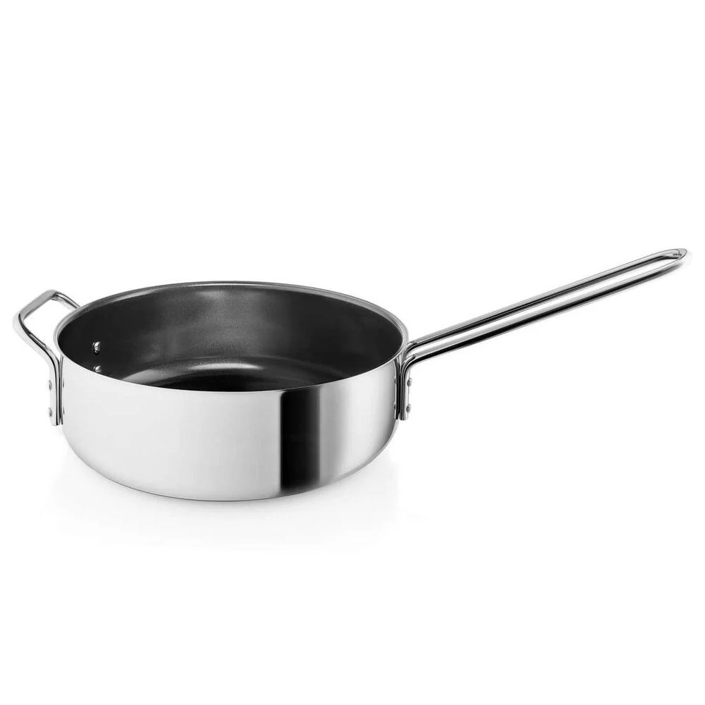 Ø24 cm - Stainless Steel Keramisk sauterpande