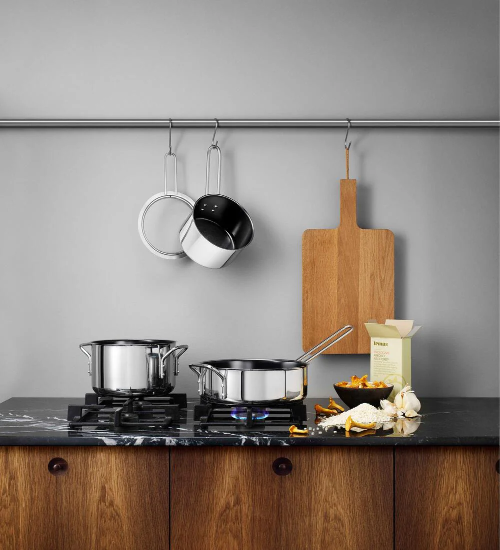 Ø24 cm - Stainless Steel Keramisk sauterpande - Image 4