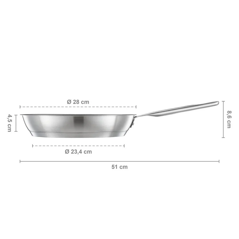 Ø28 cm - All Steel stegepande - Image 7