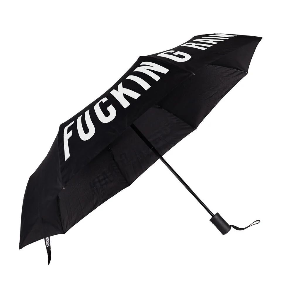 Fucking Rain foldbar paraply - sort - Image 3