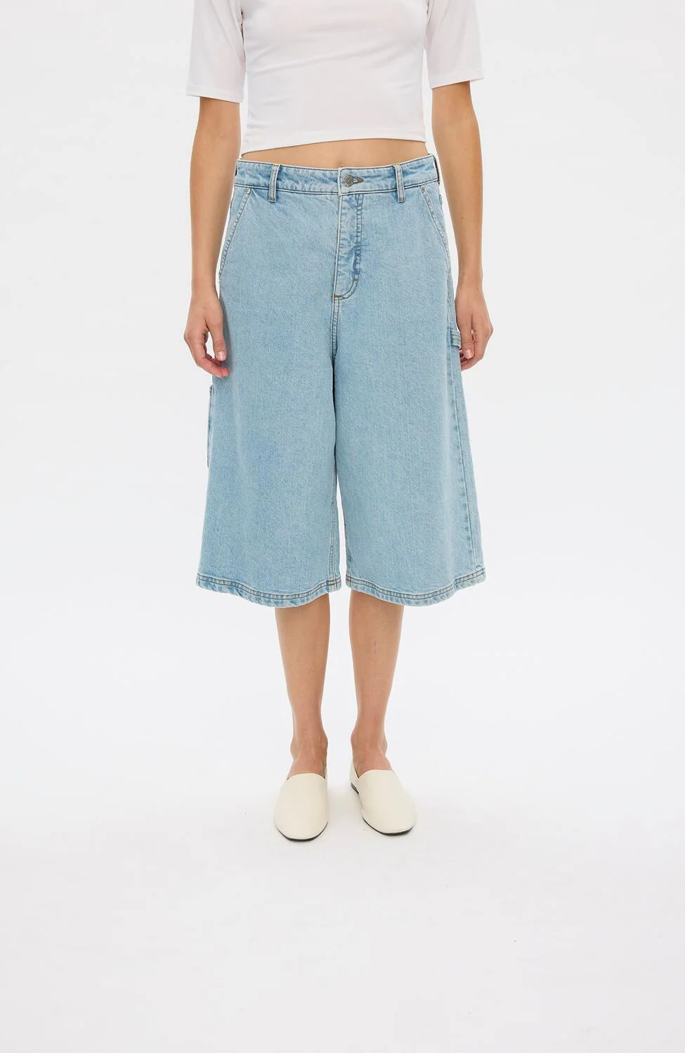 AylaFV denimshorts - lyseblå - Image 5