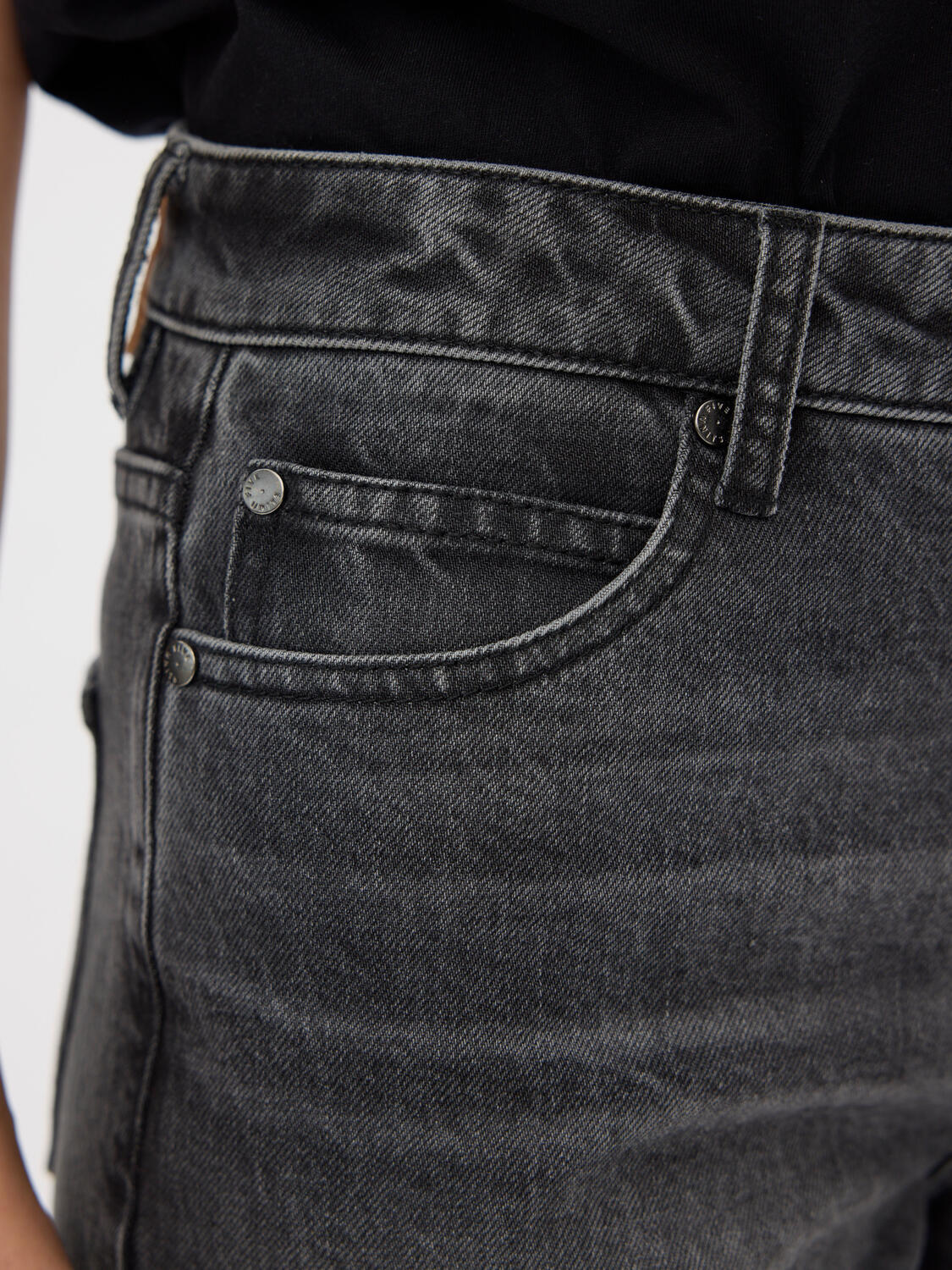 BillieFV Regular jeans - Worn-In Black - Image 8