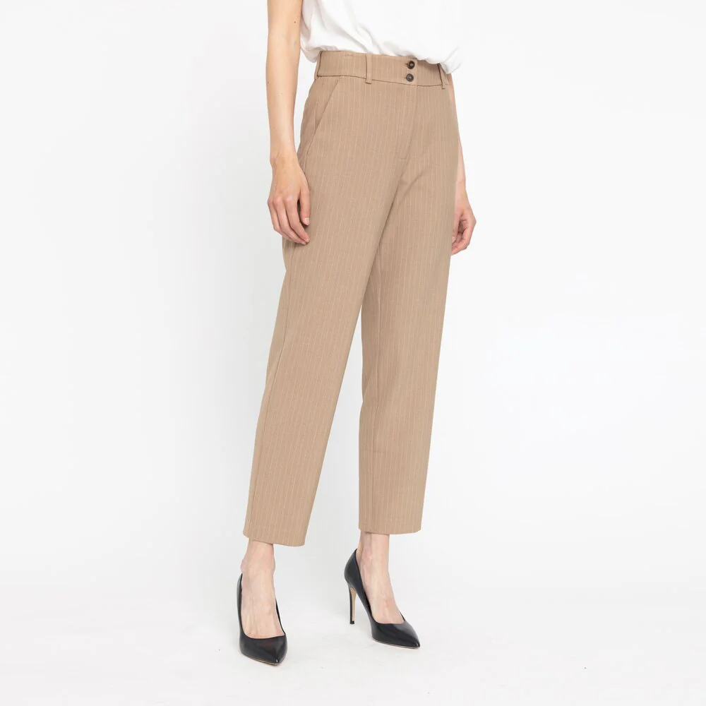 DaphneFV habitbukser - Light Brown Pin - Image 2
