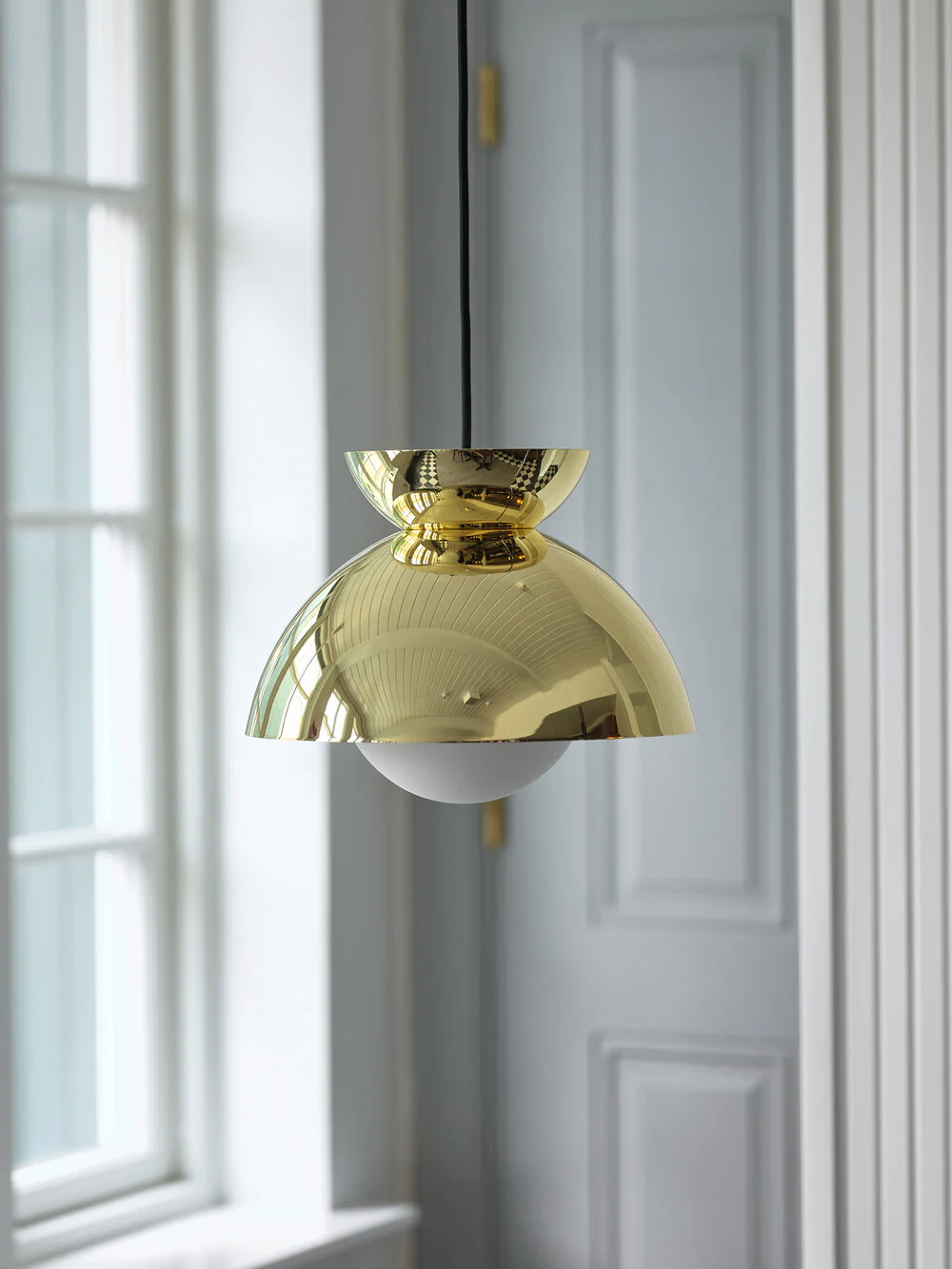 Butterfly pendel, Brass - Ø29 cm. - Image 2