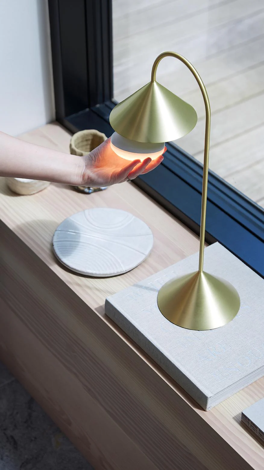 Grasp Portable lampe, messing - H47 - Image 3