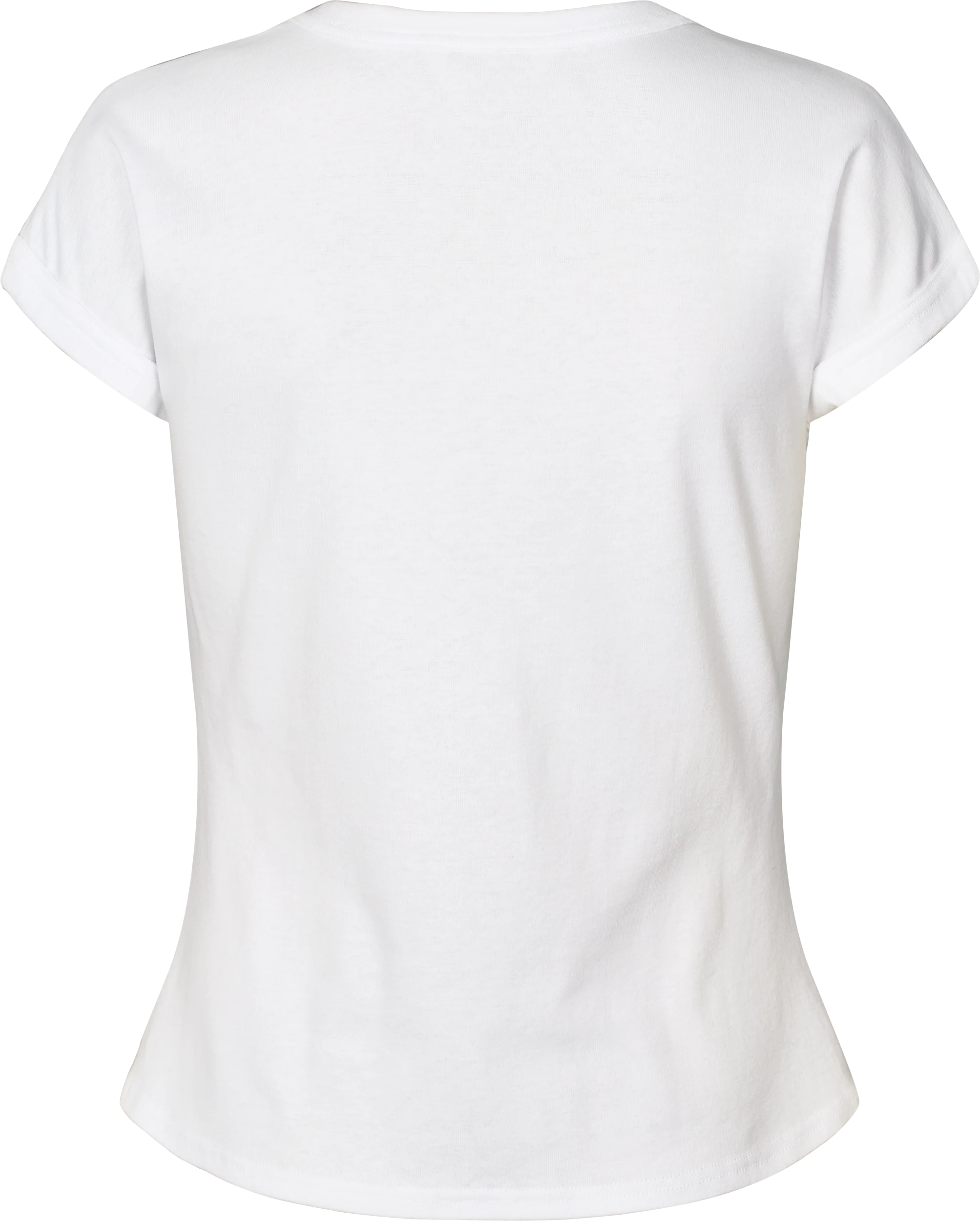 Malou Cotton Rib t-shirt - hvid - Image 6