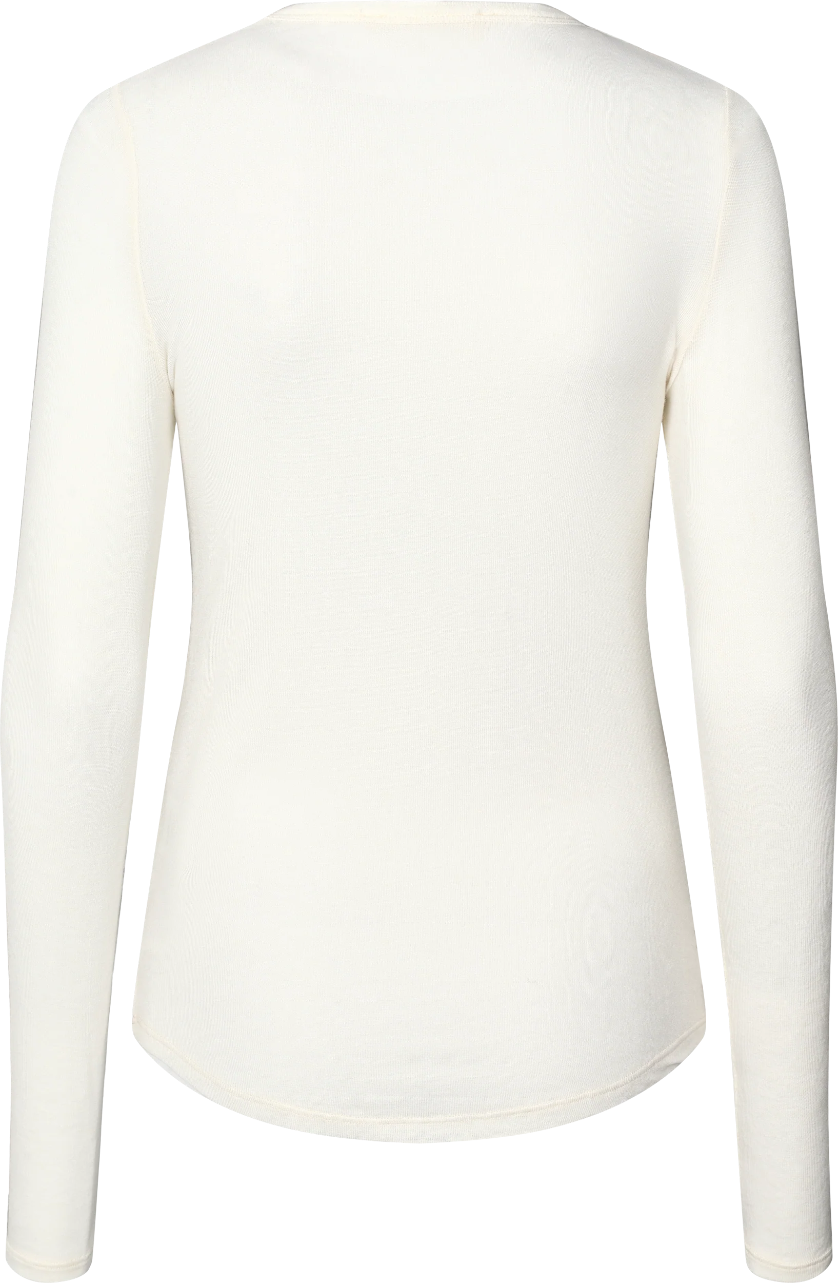 Thyra Wool langærmet t-shirt - hvid - Image 6