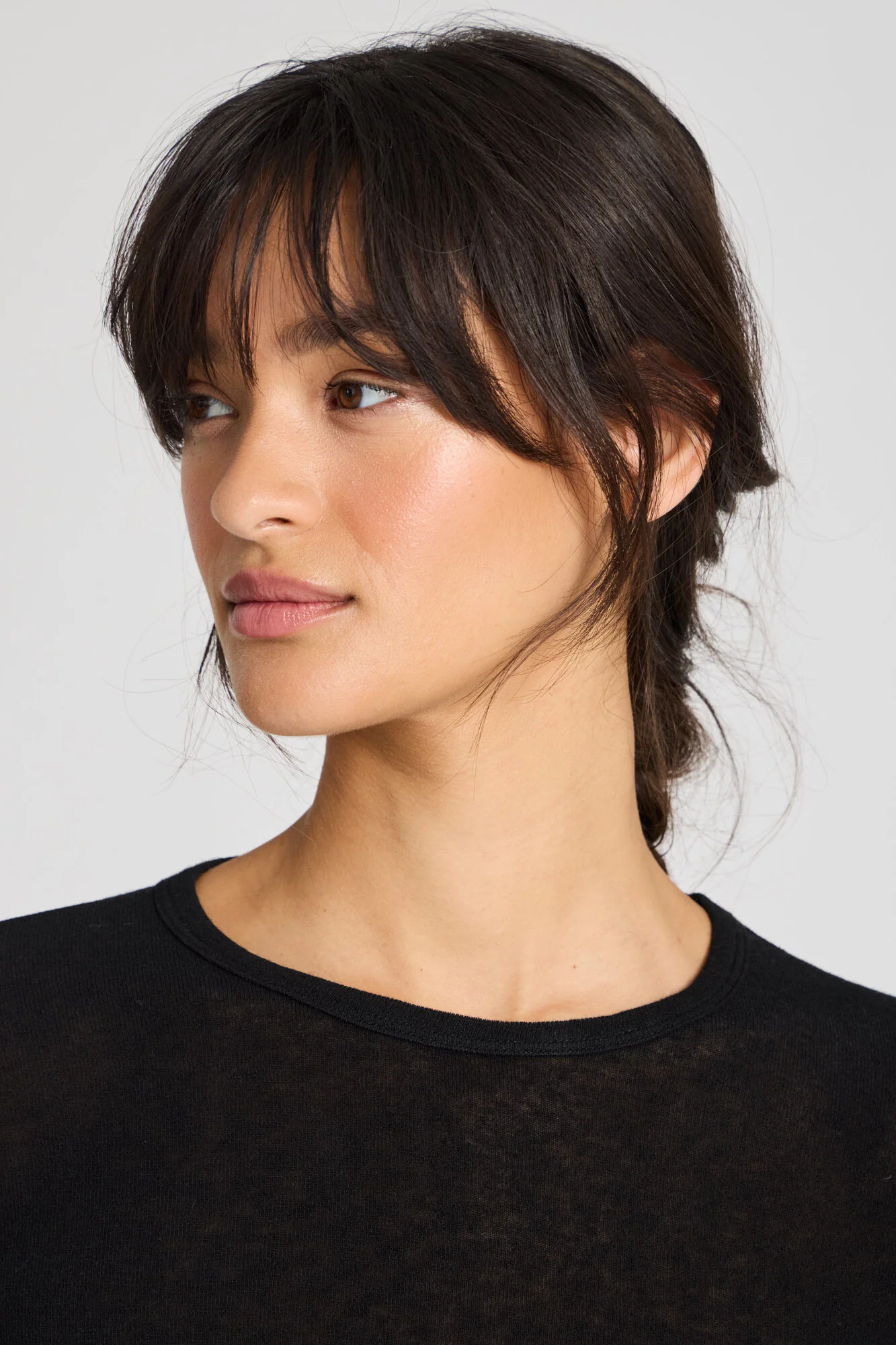 Thyra Wool langærmet t-shirt - sort - Image 3