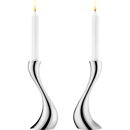 Cobra lysestage, H20 cm - 2 stk