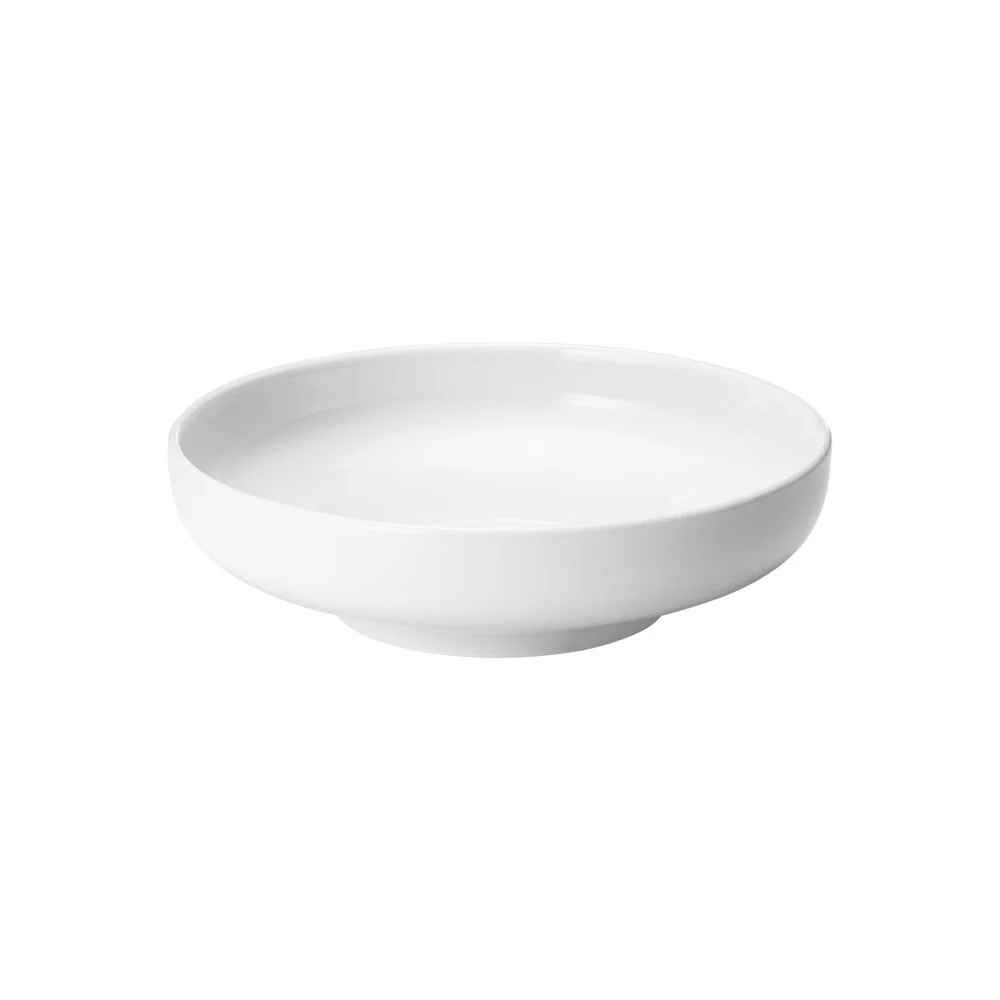 Koppel dyb tallerken, hvid - Ø15 cm.