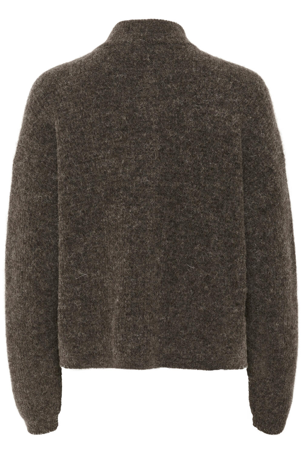 AlphaGZ uldcardigan - Chestnut Melange - Image 5