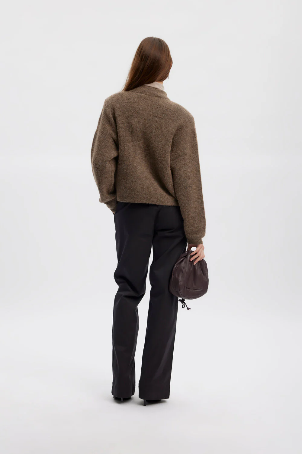 AlphaGZ uldcardigan - Dark sand melange - Image 5