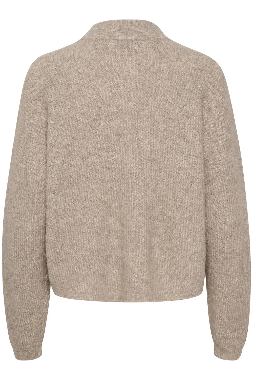 AlphaGZ uldcardigan - Warm Sand Melange - Image 9