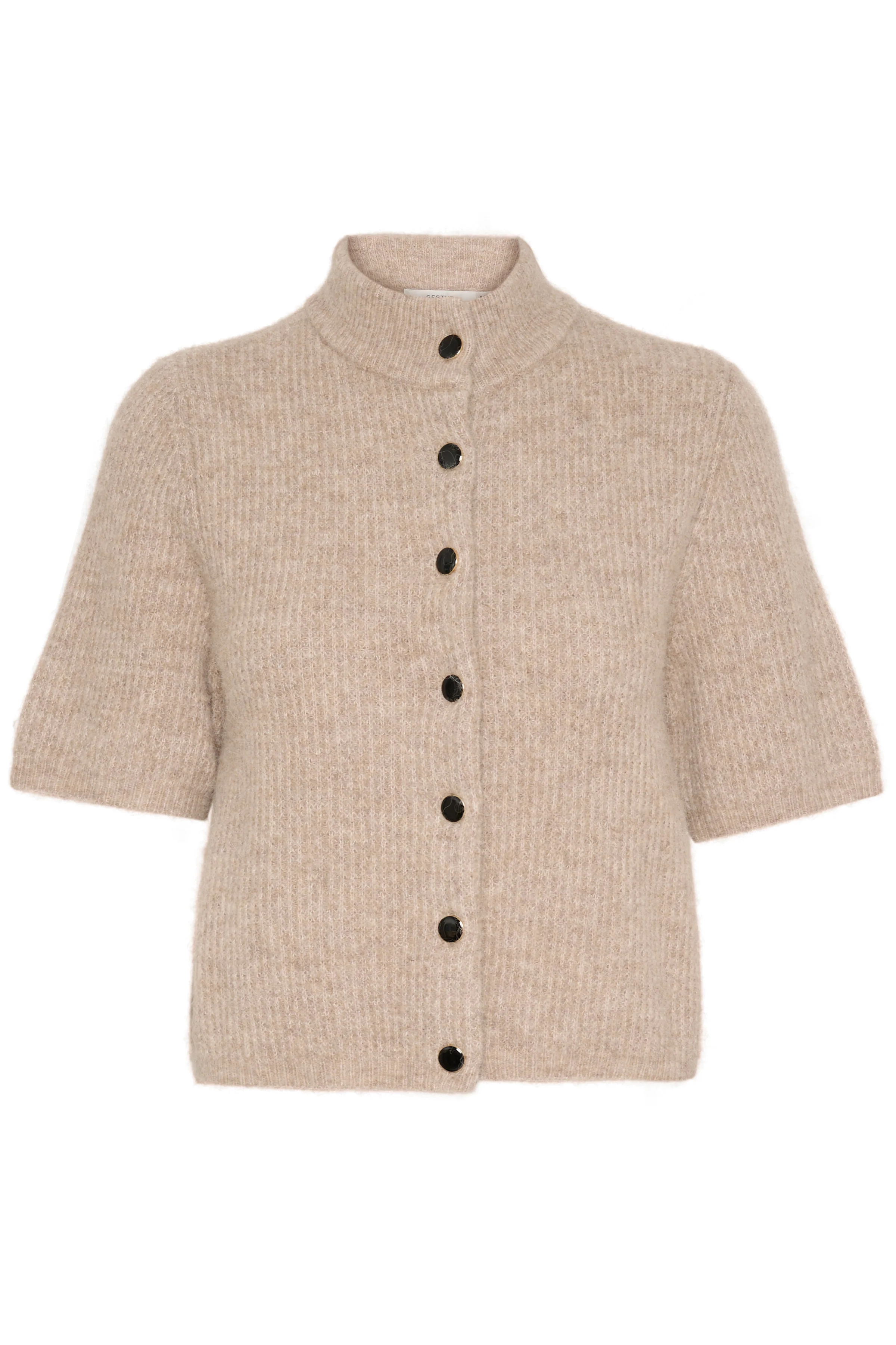 AlphaGZ uldcardigan - Warm Sand Melange
