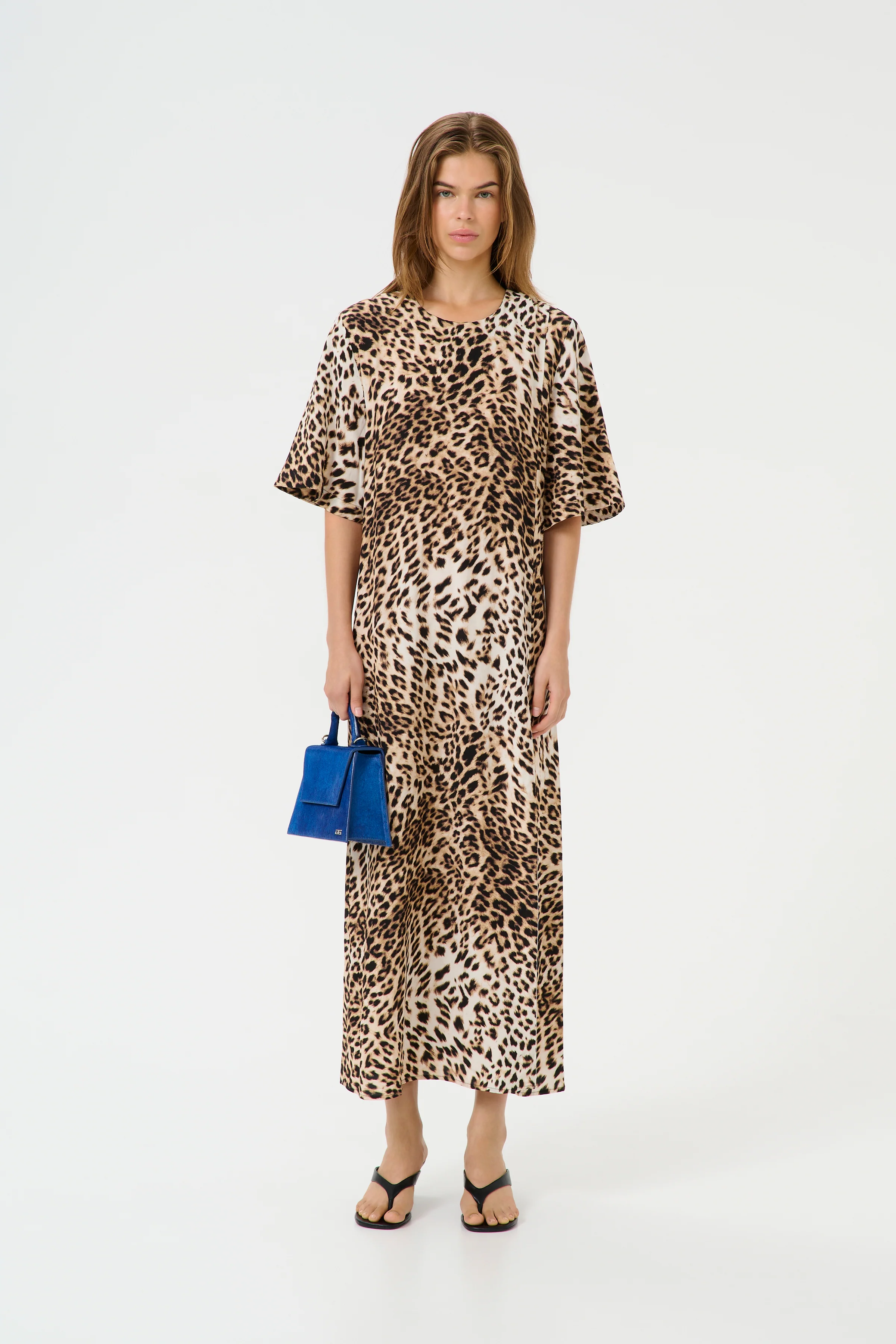 GZGeopa kjole - Leopard Butter Yellow