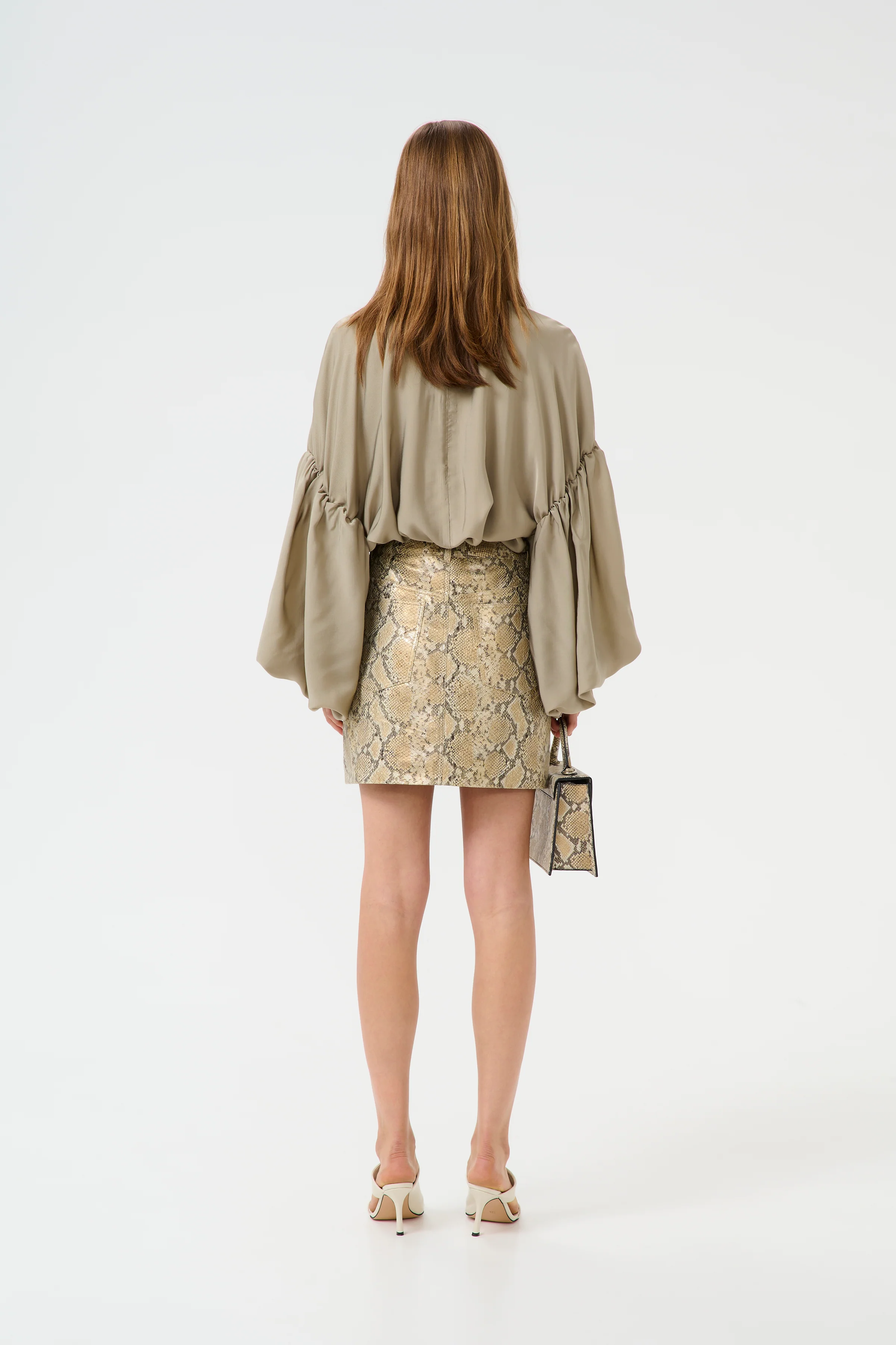 GZMalloon bluse - Silver Sage - Image 5