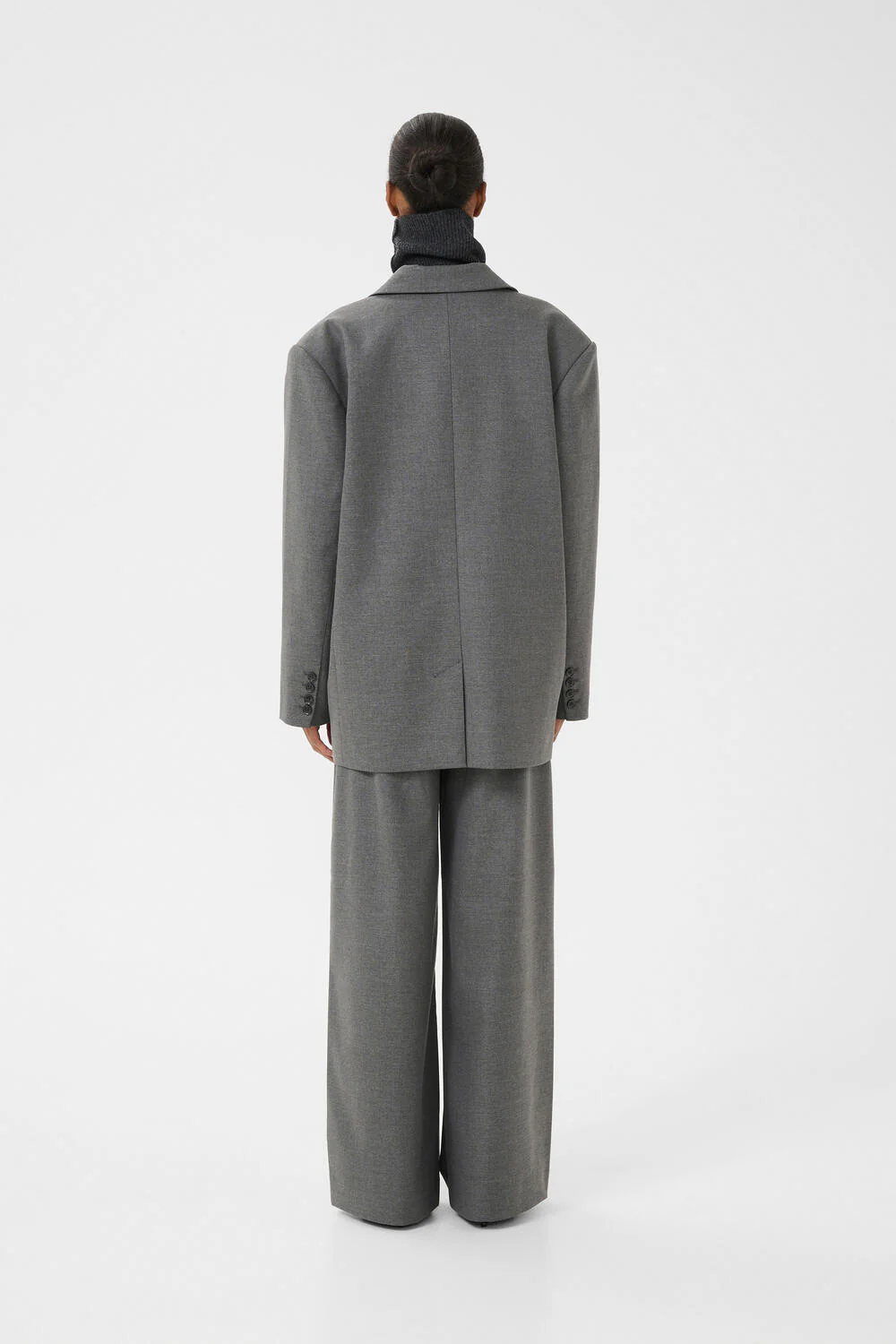 GZpaula blazer - Dark grey melange - Image 4