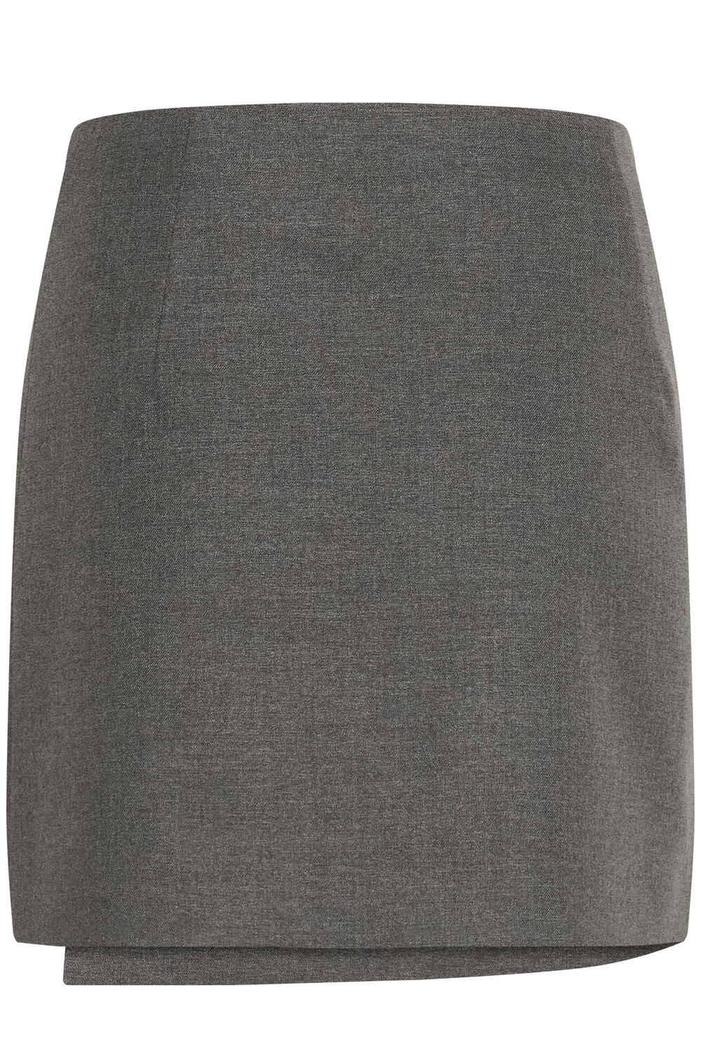 GZpaula Wrap nederdel - Dark grey melange - Image 5