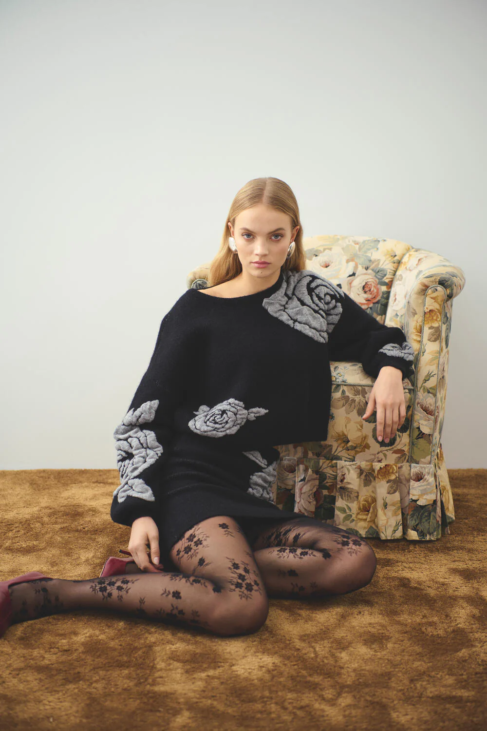 GZrosaly striktrøje - sort - Image 5