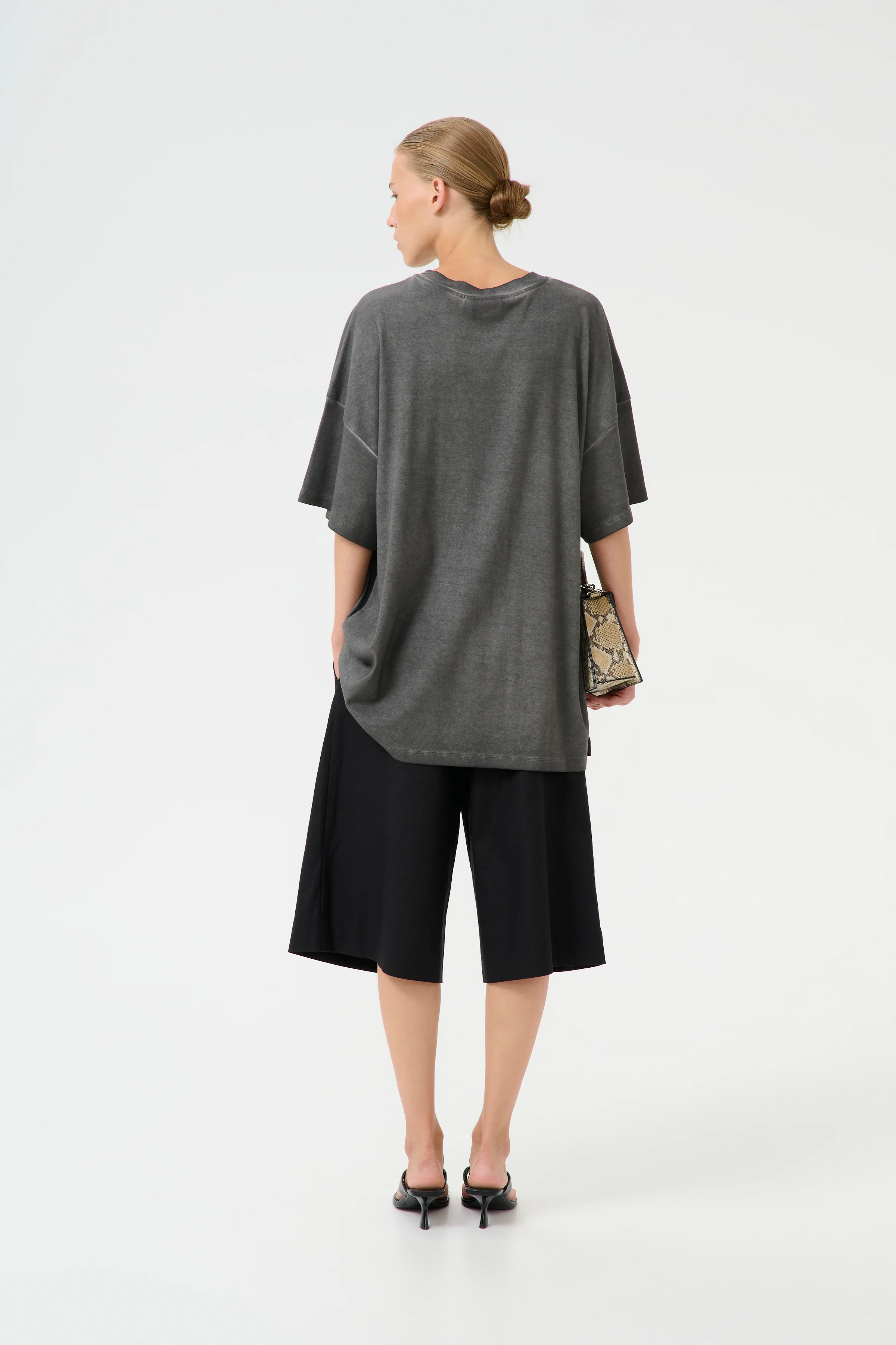 GZSilmo t-shirt - Black Oil Washed - Image 5