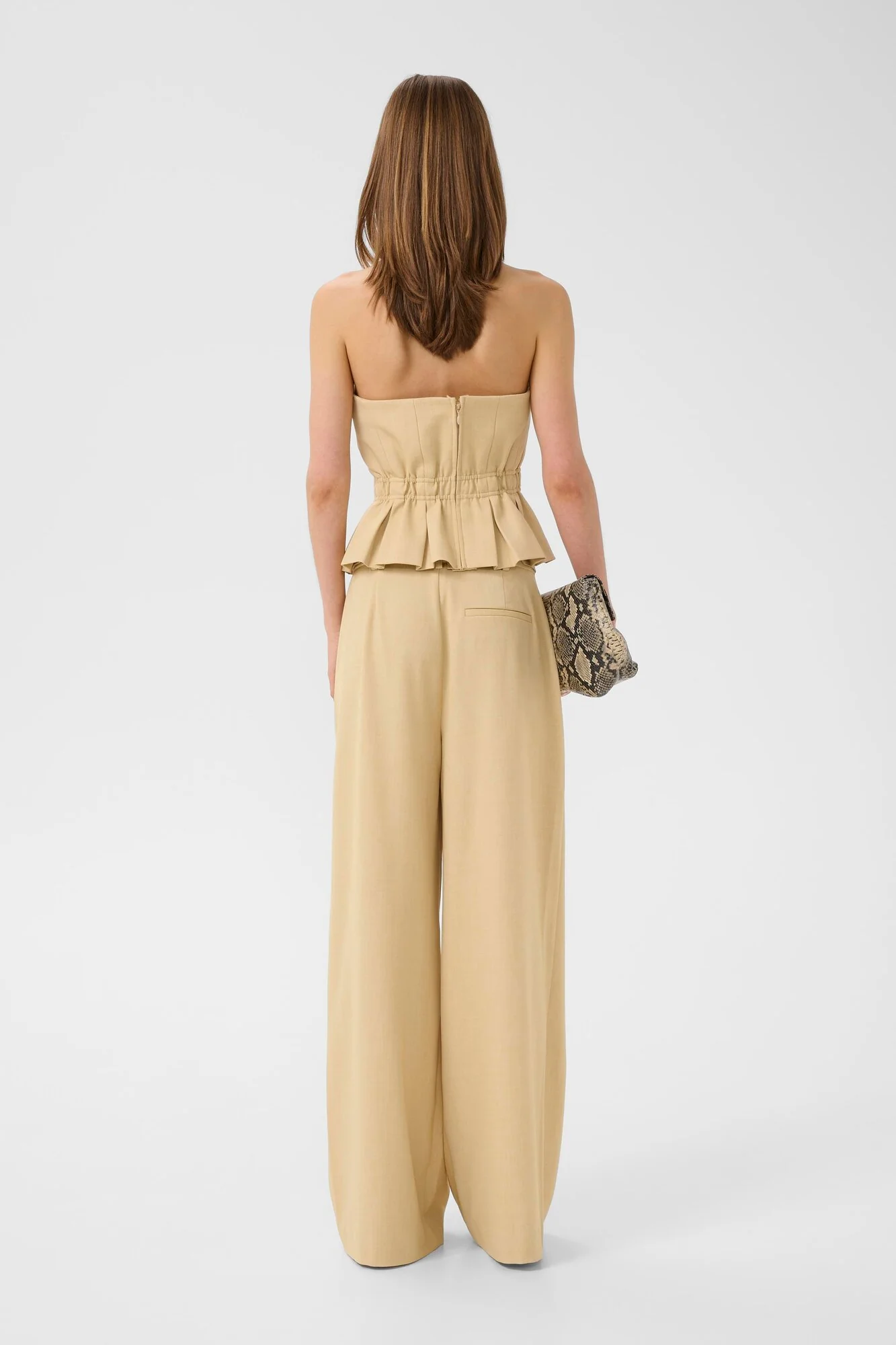 GZstacy corsage - Pale Hay Melange - Image 5