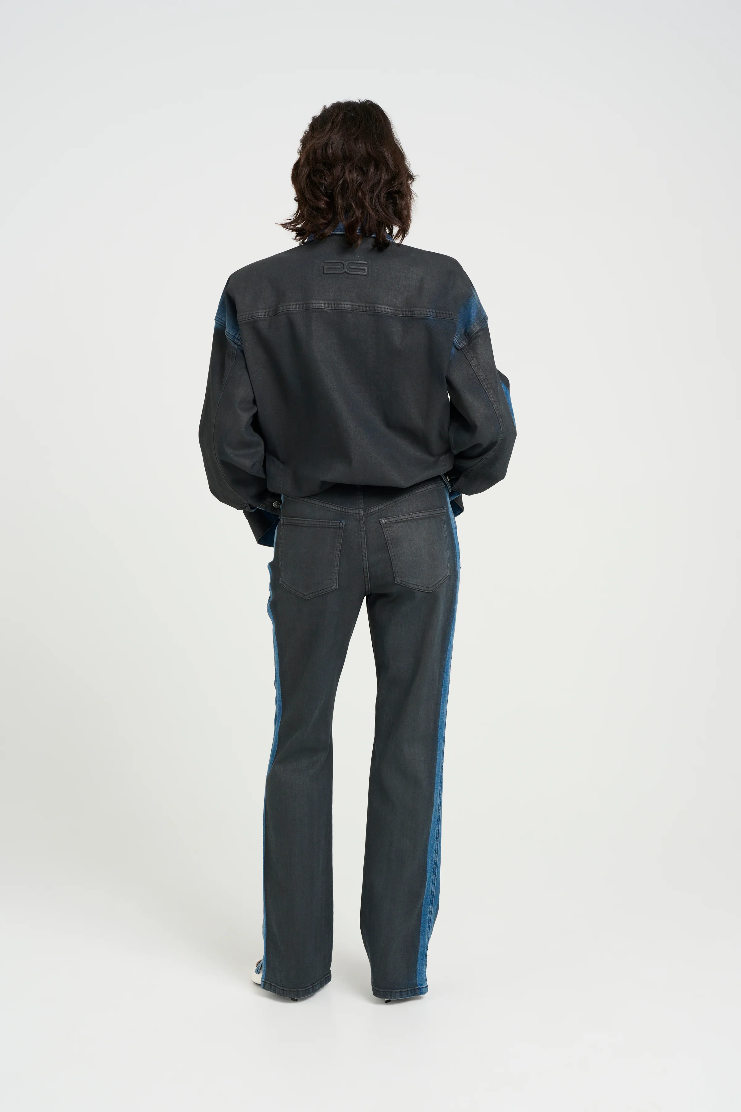 TimmieGZ HW jeans - Blue/Black Washed - Image 3