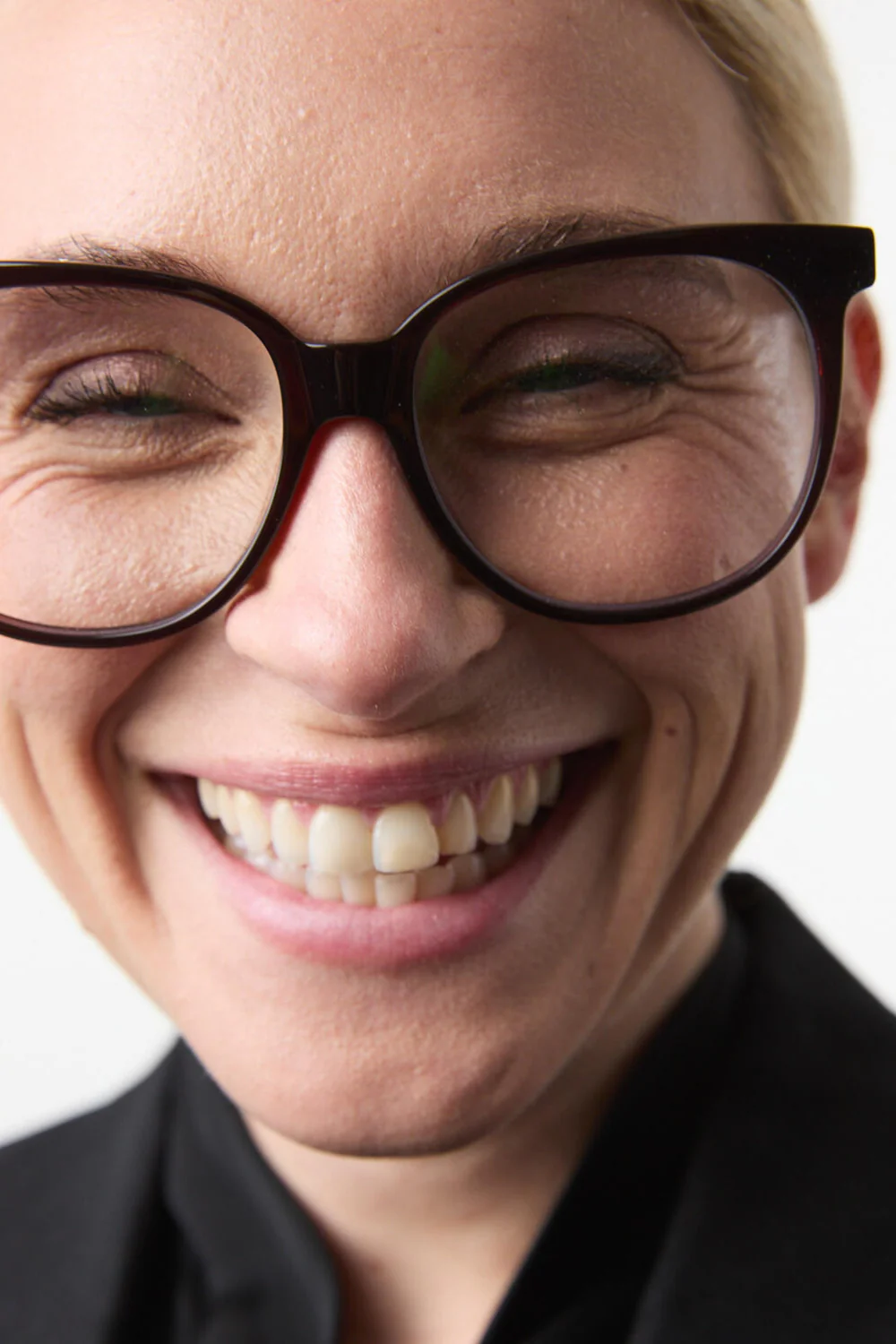Maya læsebrille - mørkebrun - Image 4
