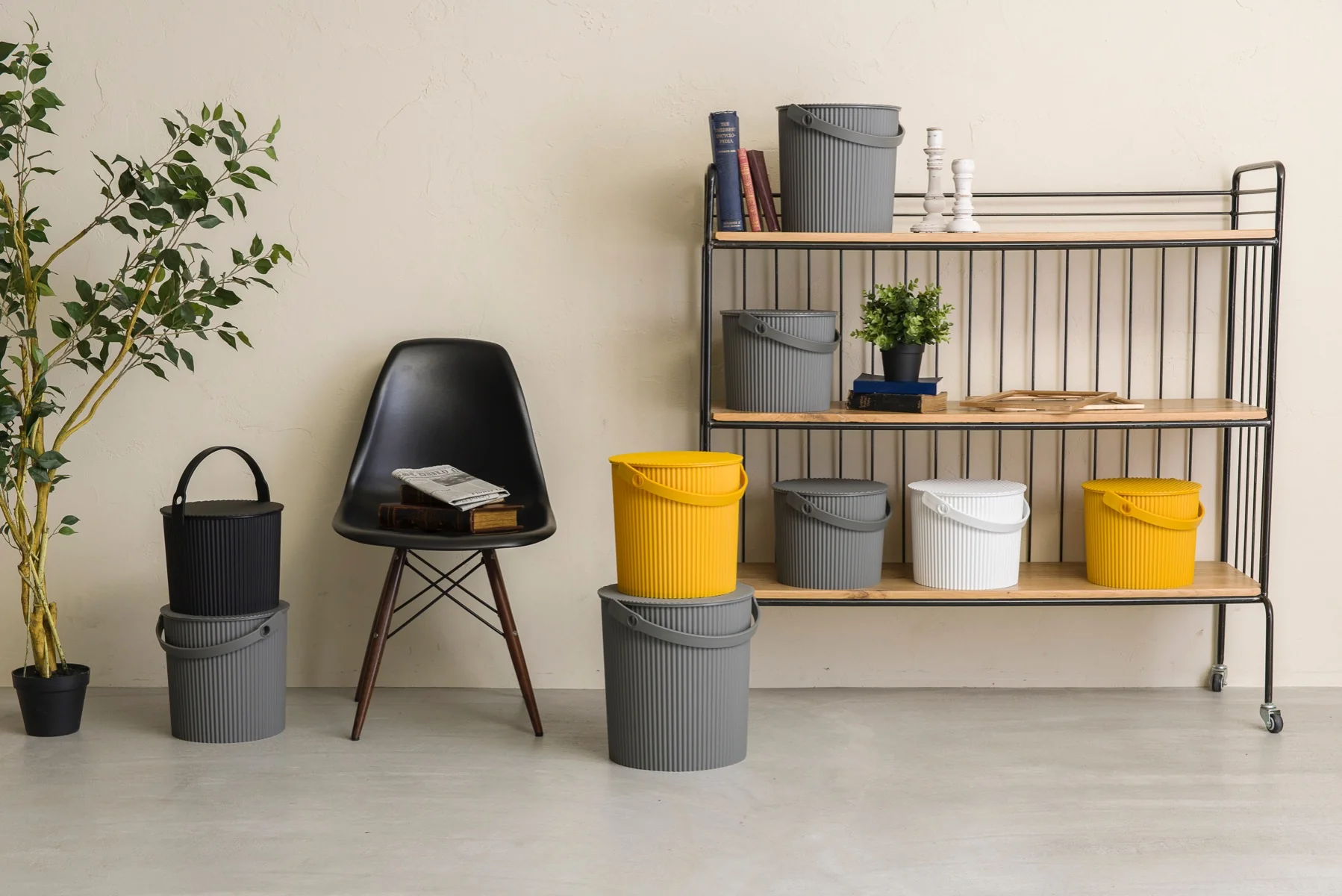 Omnioutil spand, grå - 10 L. - Image 2