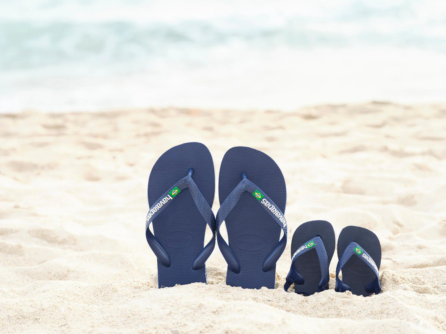 Brasil Logo klipklapper - 0555 Navy Blue - Image 6