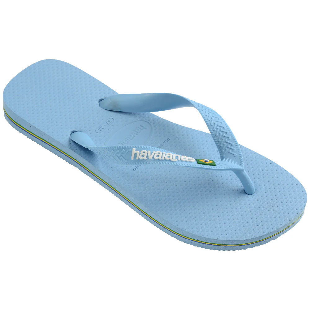 Brasil Logo klipklapper - Blue Lavender/White - Image 2