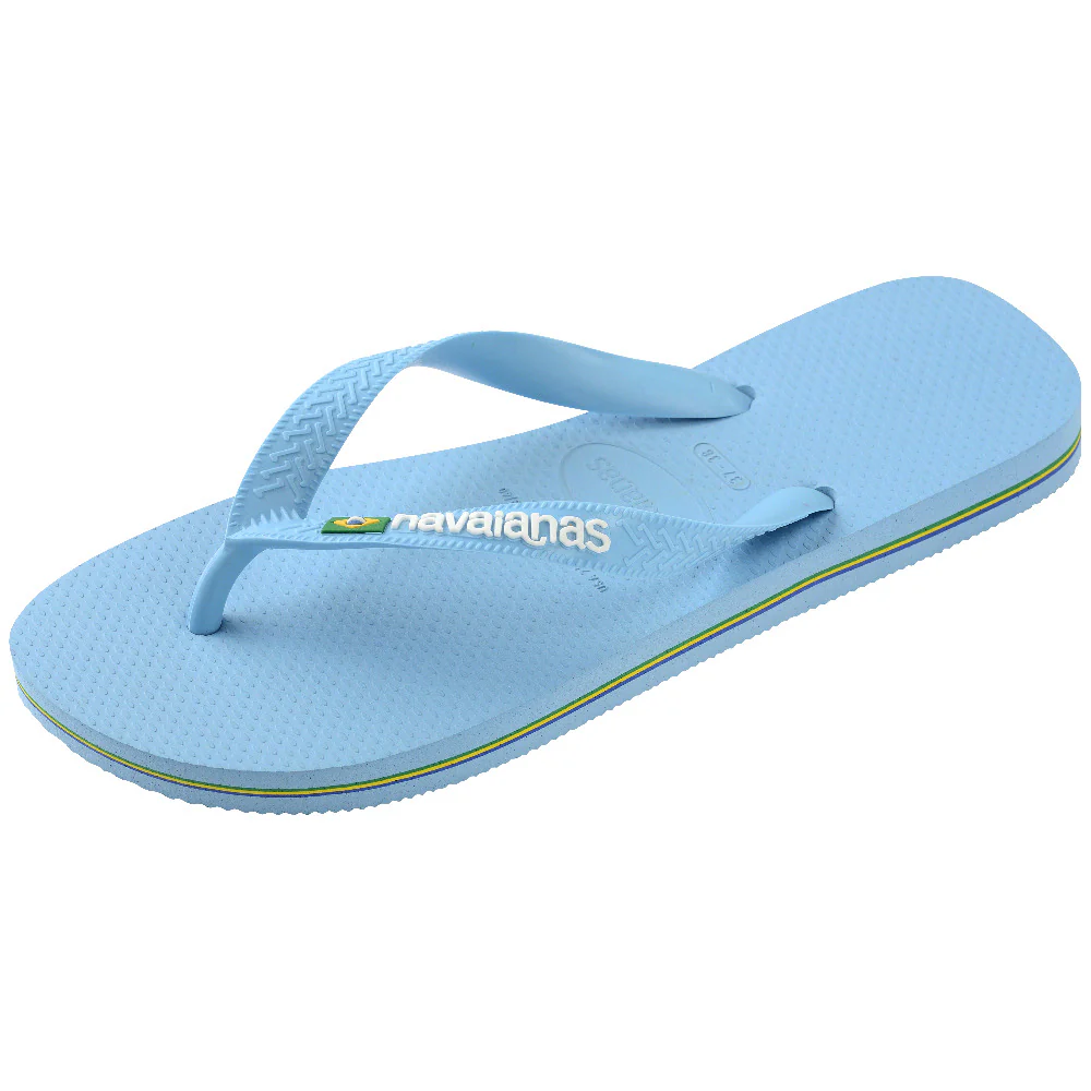Brasil Logo klipklapper - Blue Lavender/White - Image 3