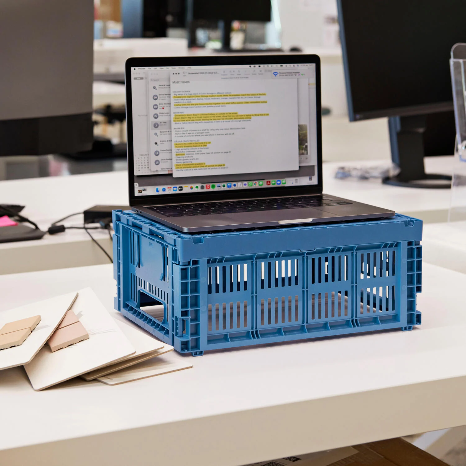 Colour Crate kasse, M - Electric Blue - Image 5
