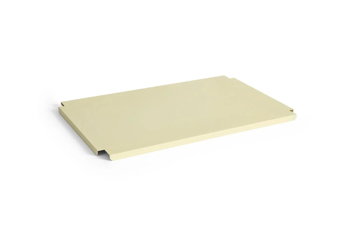 Colour Crate Metal låg - Light yellow