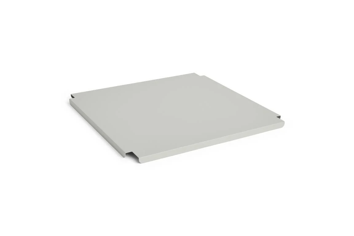 Colour Crate Metal Square låg, L - Grey