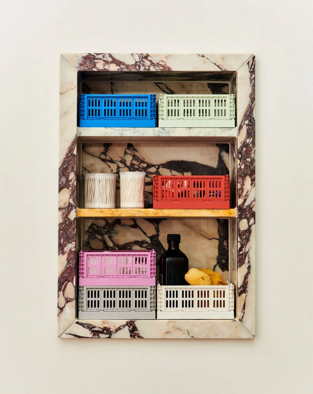 Colour Crate Mini kasse, 2 stk. - Light grey - Image 2