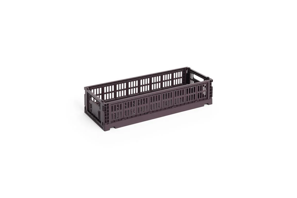 Colour Crate Oblong kasse, mini - Bordeaux