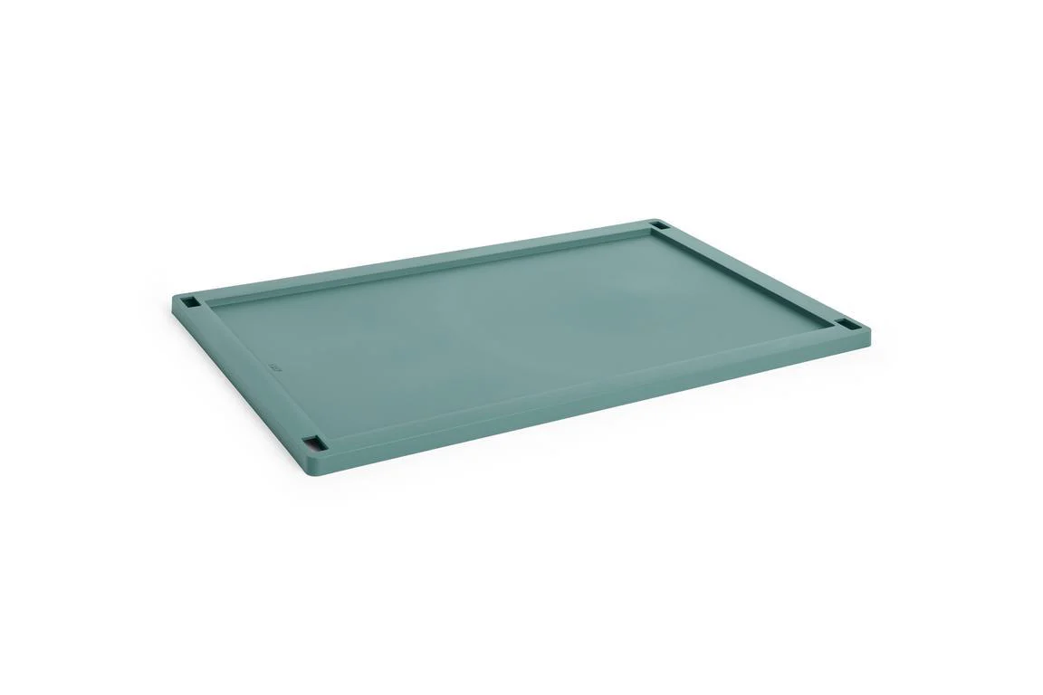 Colour Crate Plastic låg - Dark green