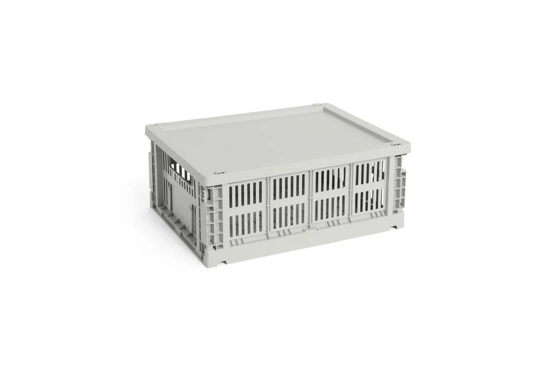 Colour Crate Plastic låg - Grey - Image 3