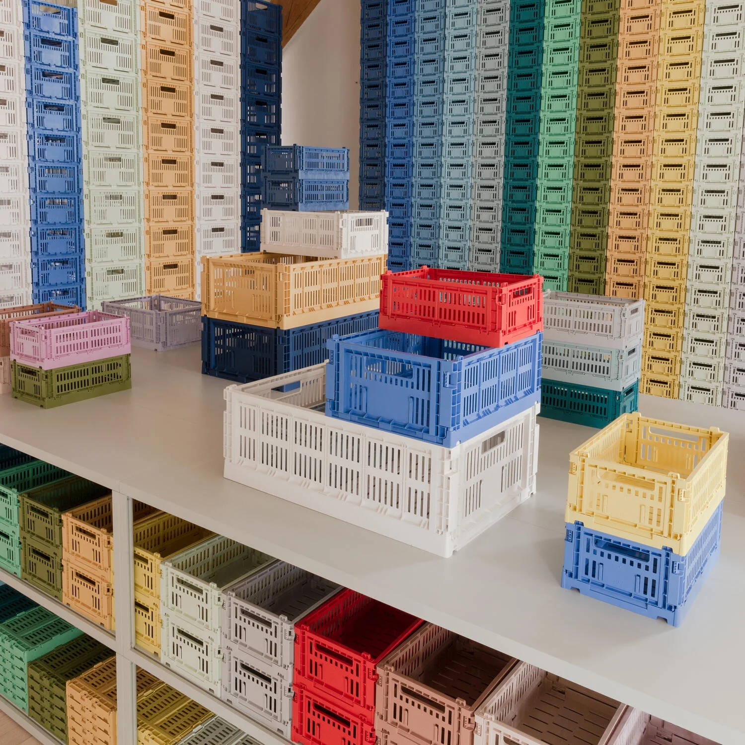 Colour Crate S kasse - Ocean Green - Image 2